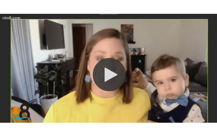 Annie Alwine CBS News The Peaceful Outings Children's Book Series, The Peaceful Plane, The Peaceful Restaurant, The Peaceful Library